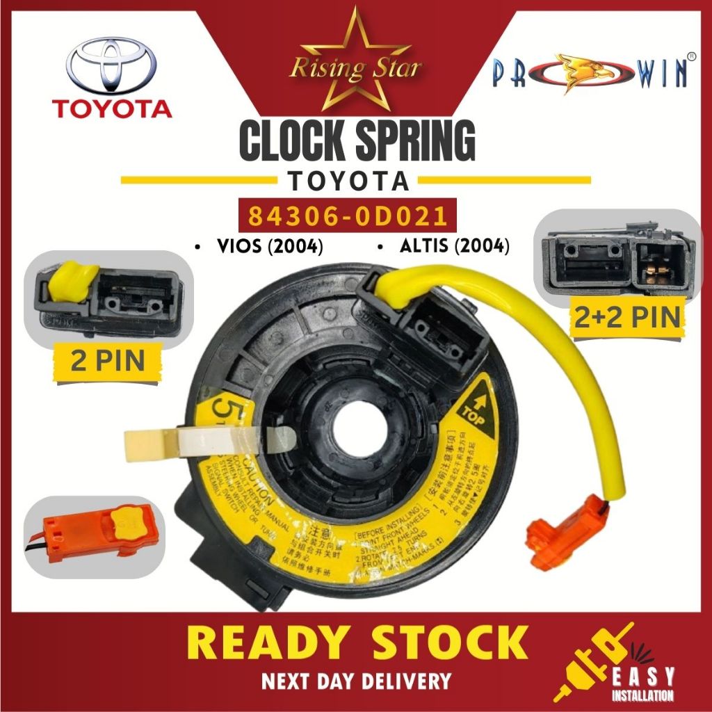 TOYOTA ALTIS VIOS 2004 2006 1 5CC Air Bag Spiral Cable Clock Spring