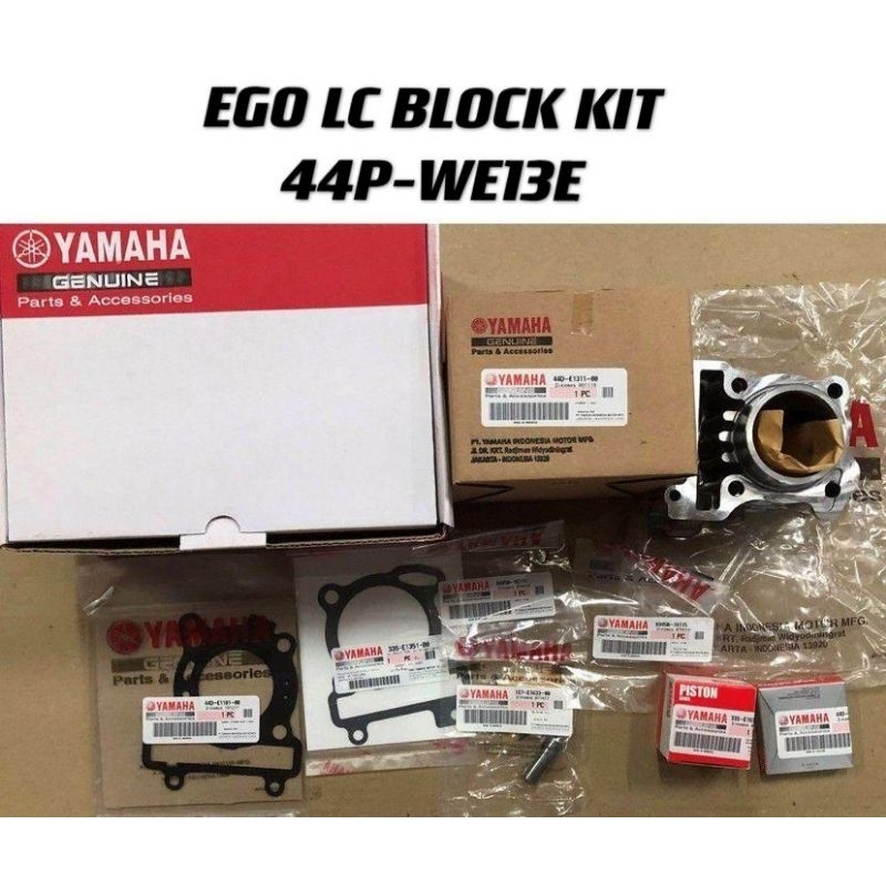 Yamaha Ego Lc Cylinder Block Original Shopee Malaysia