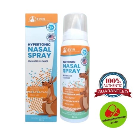 Evin Hypertonic Nasal Spray Ml Shopee Malaysia