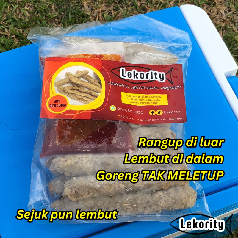 Lekority Keropok Lekor Ganu Premium Frozen Shopee Malaysia