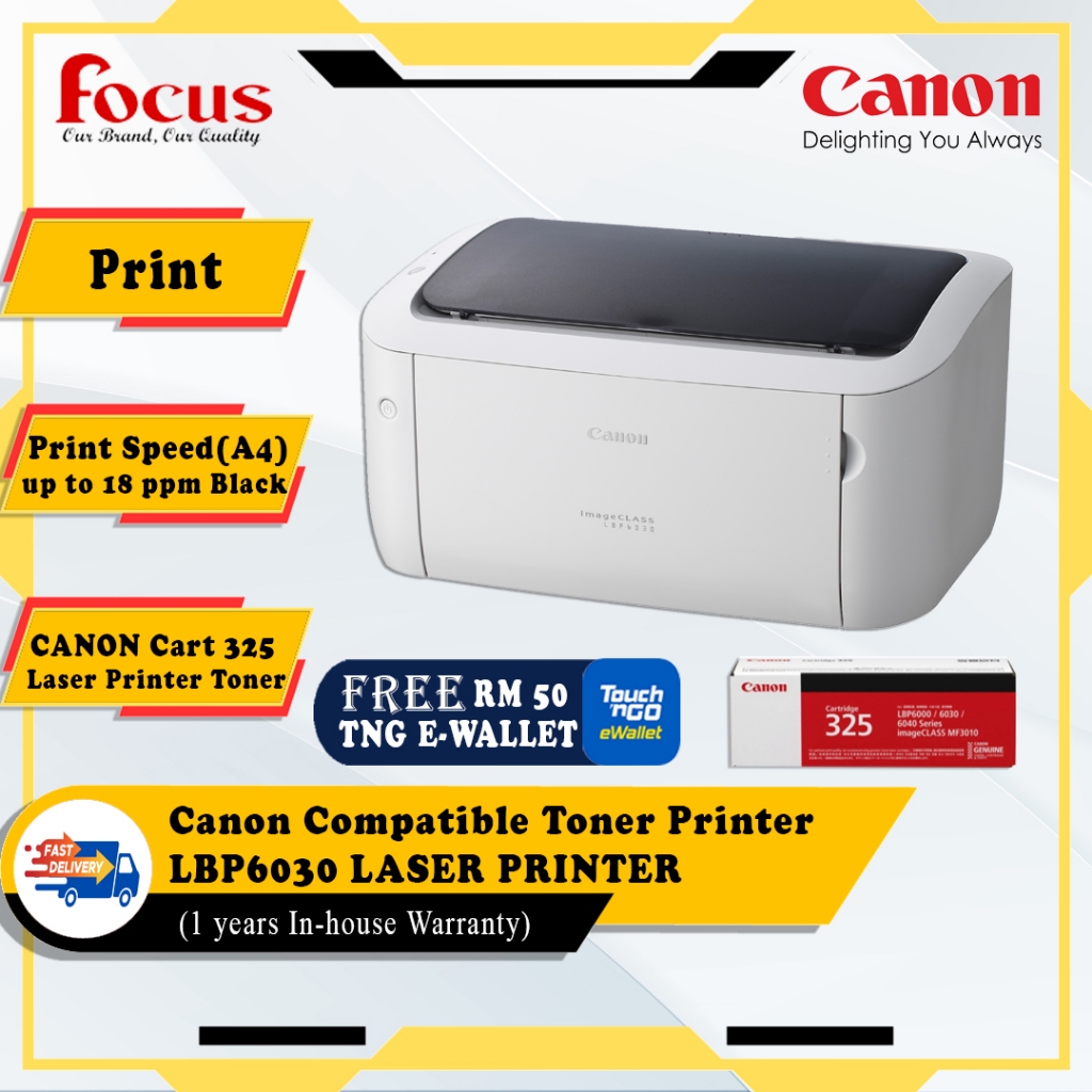 Canon Lbp Imageclass Monochrome Single Function Laser Printer