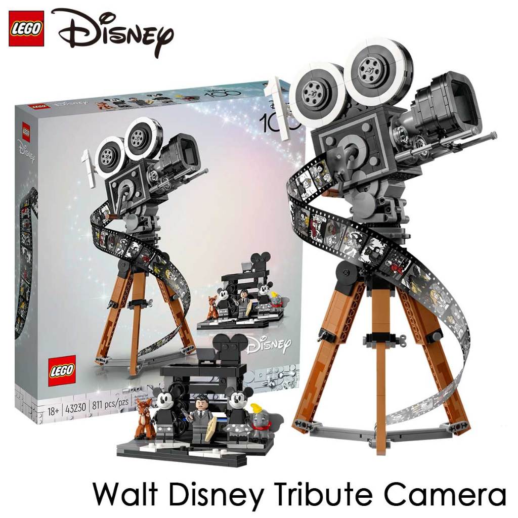 LEGO Disney Classic 43230 Walt Disney Tribute Camera Building Set Toys