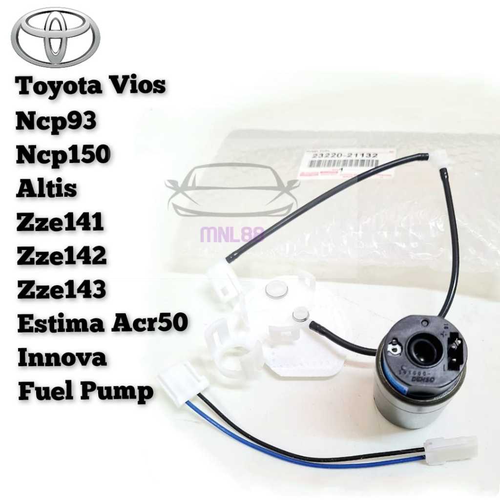 Toyota Vios Ncp93 Ncp150 Altis Zze141 Estima Acr50 Innova Fuel Pump