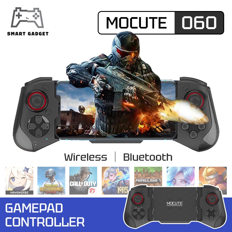 Mocute 060 Telescopic Bluetooth Game Controller Wireless Gamepad