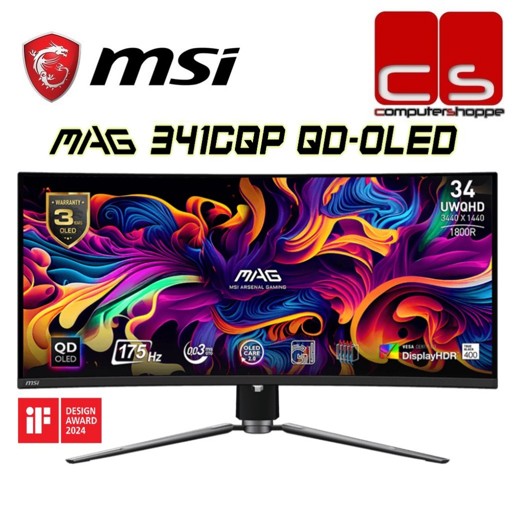 Msi Mag Cqp Qd Oled Uwqhd Hz Ms Displayhdr True Black