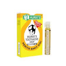 HURIXS TOOTHACHE DROPS WITH CLOVE OIL 2ml Shopee Malaysia