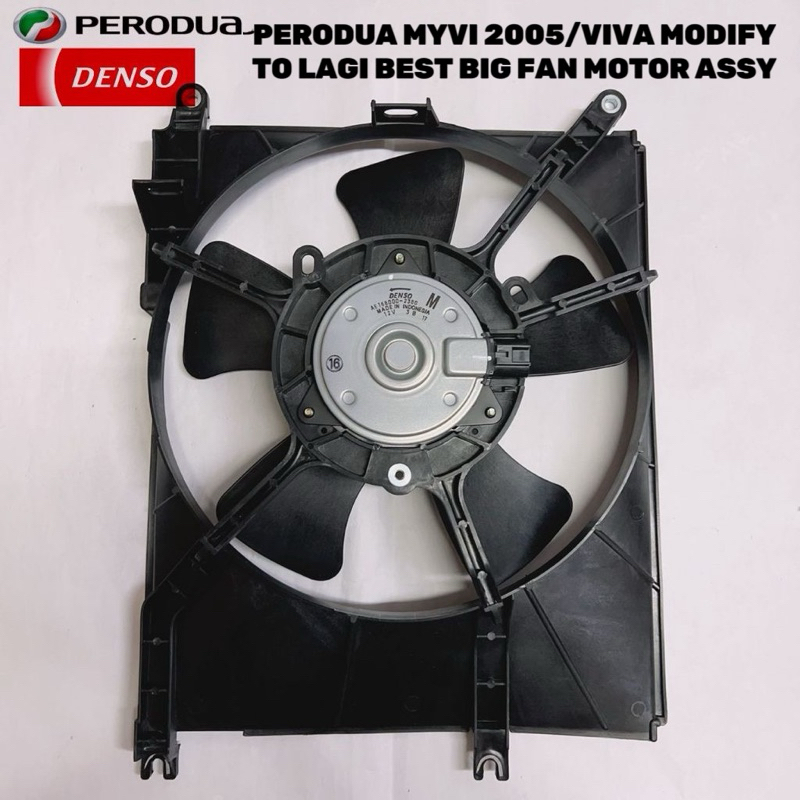 Perodua Myvi Viva Modify To Lagi Best Fan Assy Denso Original