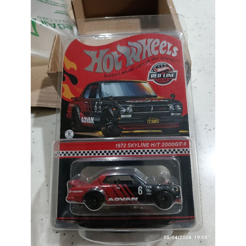 Hot Wheels Nissan Skyline H T 2000 GT R Hakosuka RLC Hako Advan