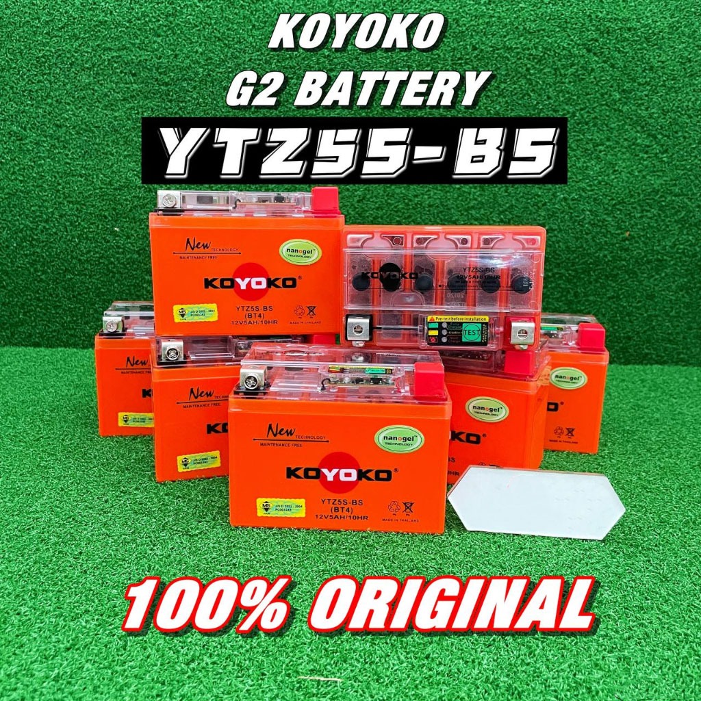 Koyoko Nanogel Ytz S Battery Gtz V Ytz S Bs Lc V Fz Ego Lc