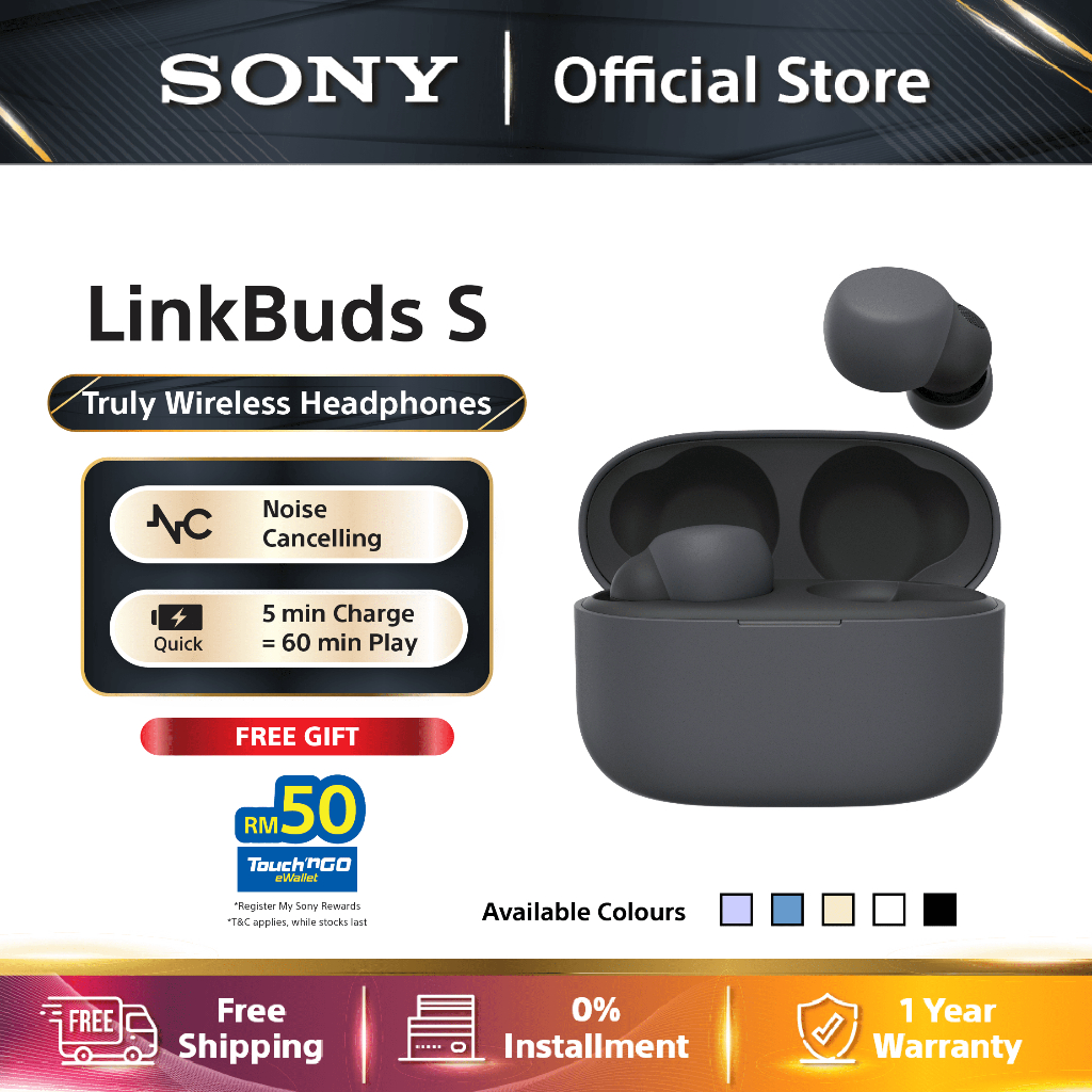 Sony Linkbuds S Bluetooth Earphones Truly Wireless Active Noise