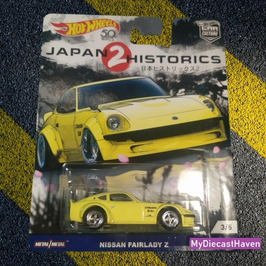 Hot Wheels Nissan Fairlady Z Japan Historics 2 Car Culture Shopee