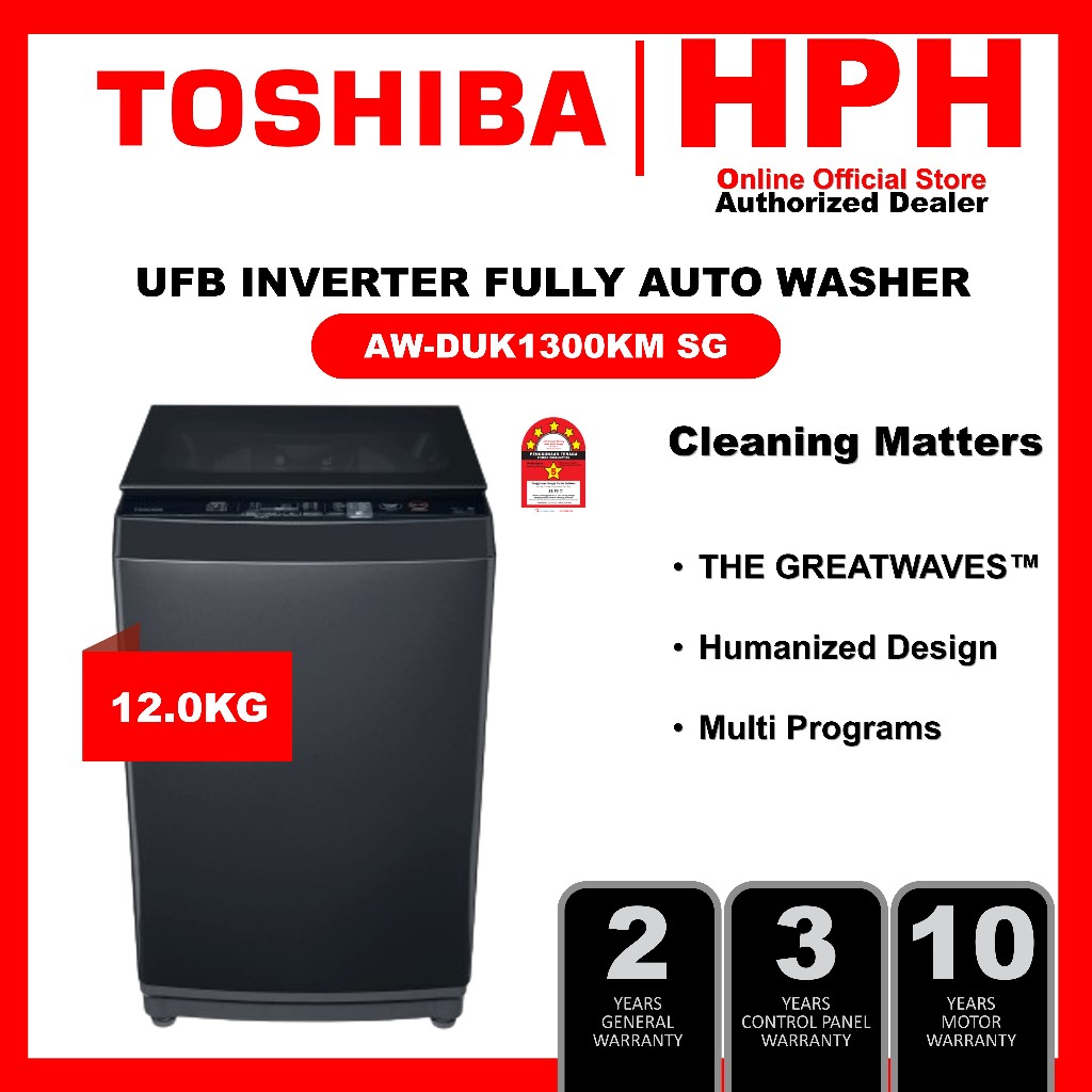 Toshiba Greatwaves Washing Machine Kg Aw Duk Km Sg Kg