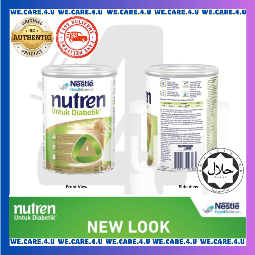 NESTLE NUTREN DIABETIK COMPLETE NUTRITION NUTREN GLUCOBALANCE 400G