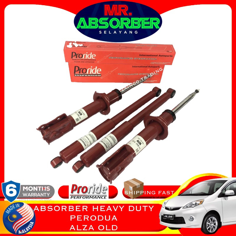 Absorber Proride Heavy Duty Perodua Alza Original Shopee Malaysia