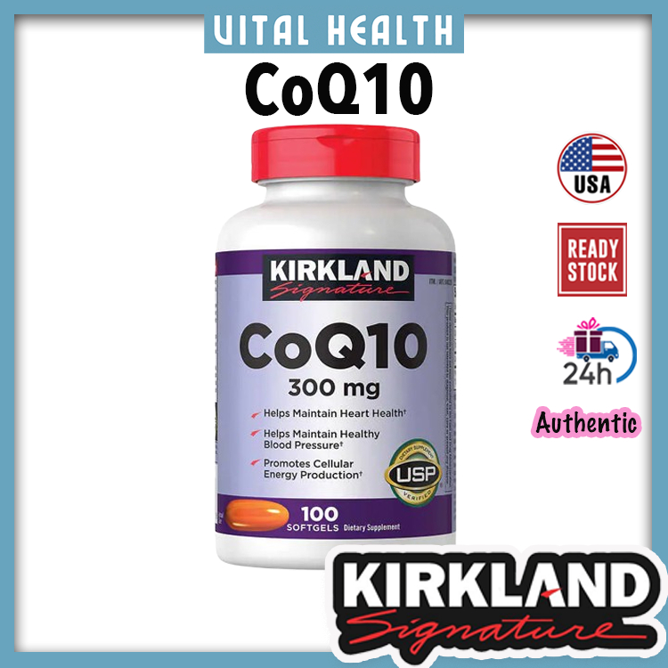 Kirkland Signature Coq Mg Softgels Heart Health Shopee