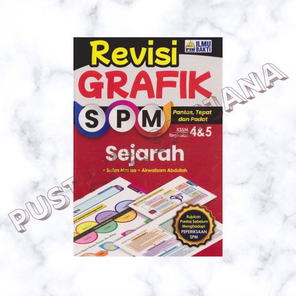 Saujana ILMU BAKTI Revisi Grafik SPM KSSM 2024 Shopee Malaysia