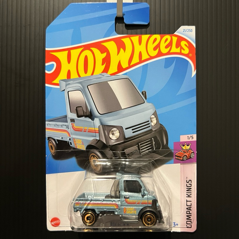 Hot Wheels Mighty K 2024 Compact Kings Metalflake Light Blue Shopee