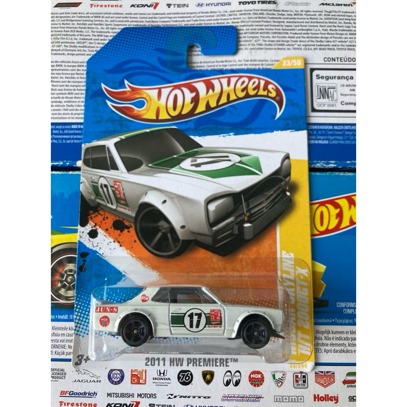 Hot Wheels Nissan Skyline Hako Ht 2000 Gtx Gt X Shopee Malaysia