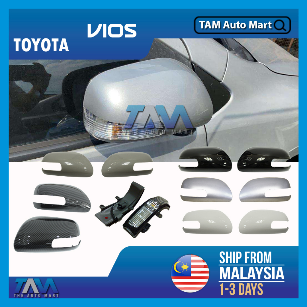 Toyota Vios Side Mirror Cover Only Or Signal Lamp Only Trim Fit For