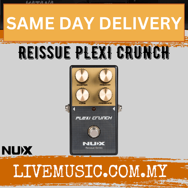 NUX Reissue Series Plexi Crunch Effects Pedal Shopee Malaysia