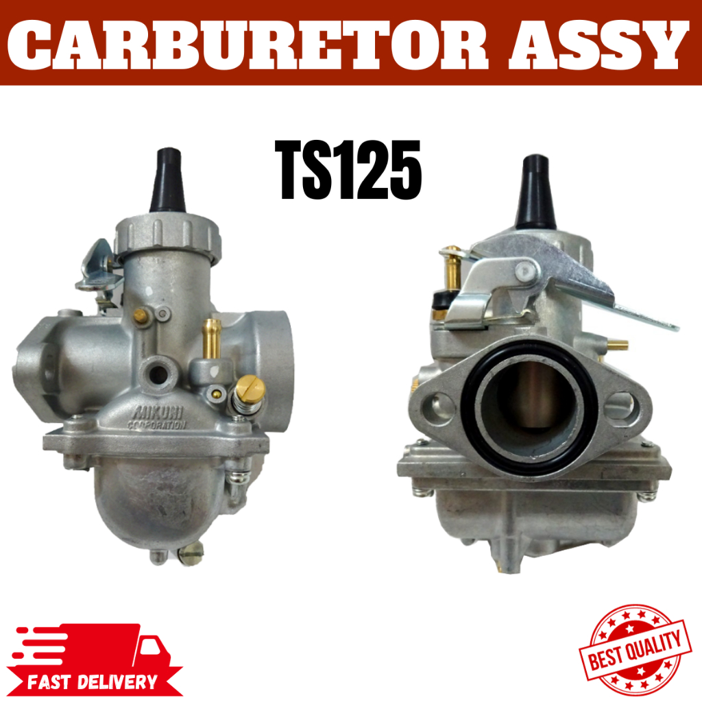 CARBURATOR ASSY TS125 MADE IN JAPAN MIKUNI SUZUKI CARBURETOR