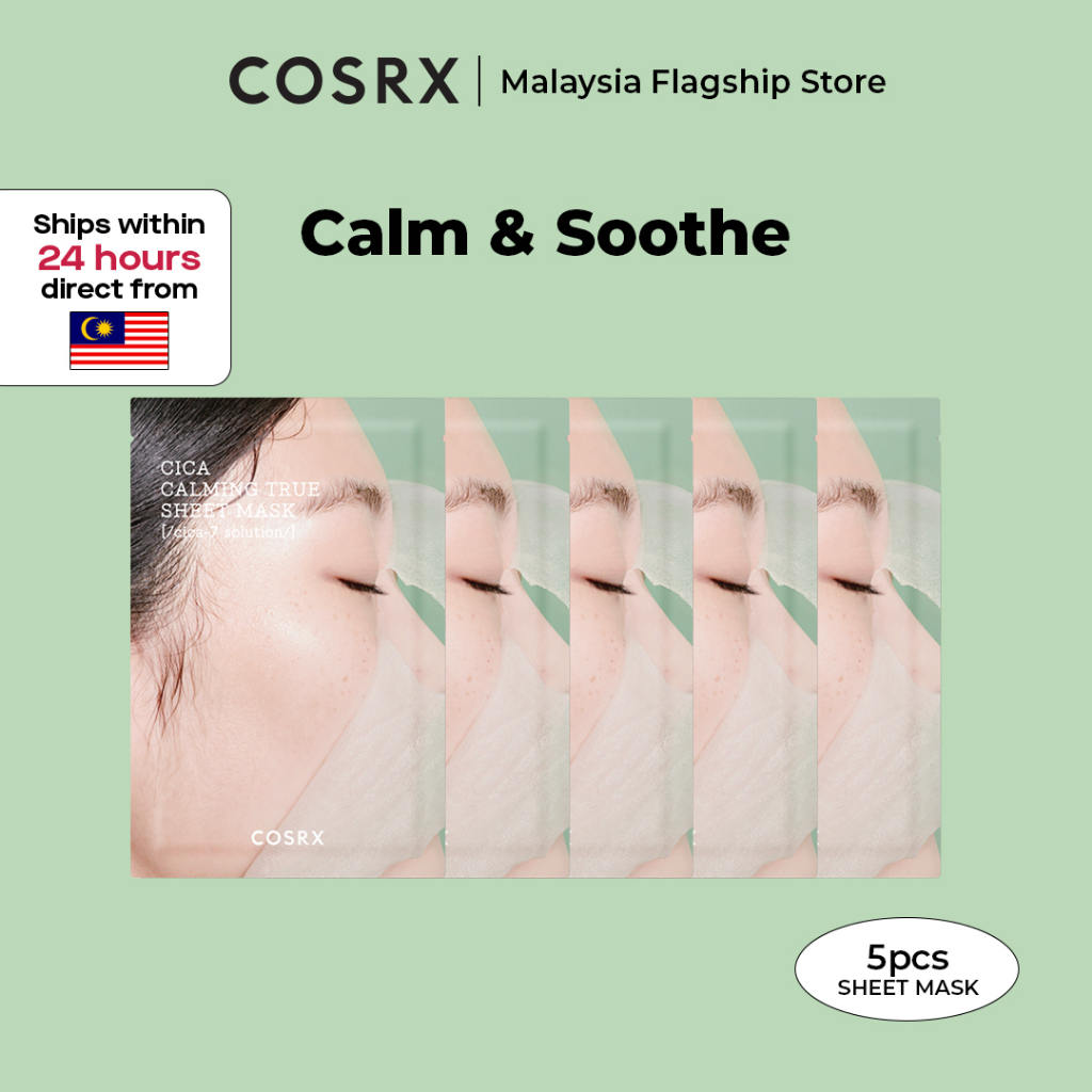 Cosrx Pure Fit Cica Calming True Sheet Mask Ml X Shopee Malaysia