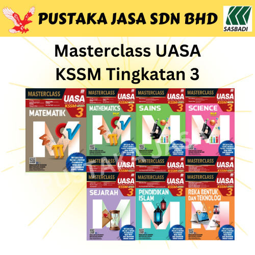 Jasa Sasbadi Buku Rujukan Masterclass Uasa Kssm Tingkatan