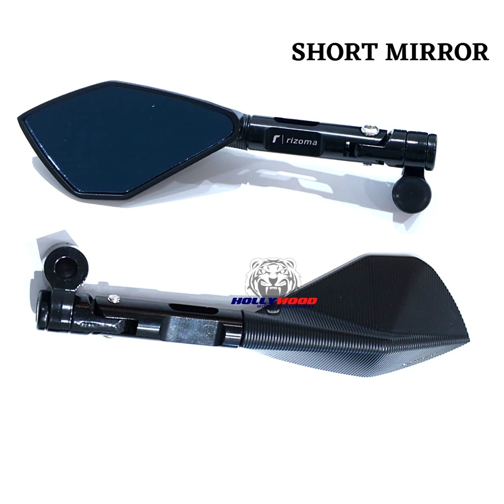 Side Mirror Rizuma Universal Cnc Black For Lc Y Y R R Fz I