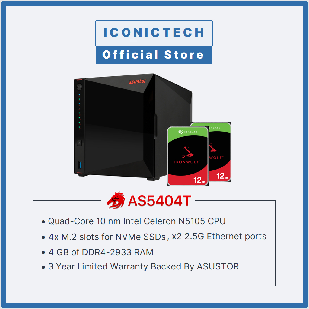 Asustor Nimbustor Gen As T The Best Nas Flash Hard Drives