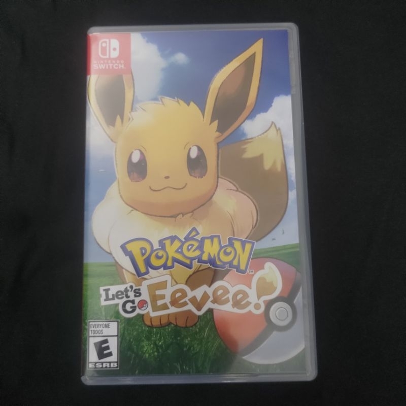 Nintendo Switch Pokemon Let S Go Eevee Used Shopee Malaysia