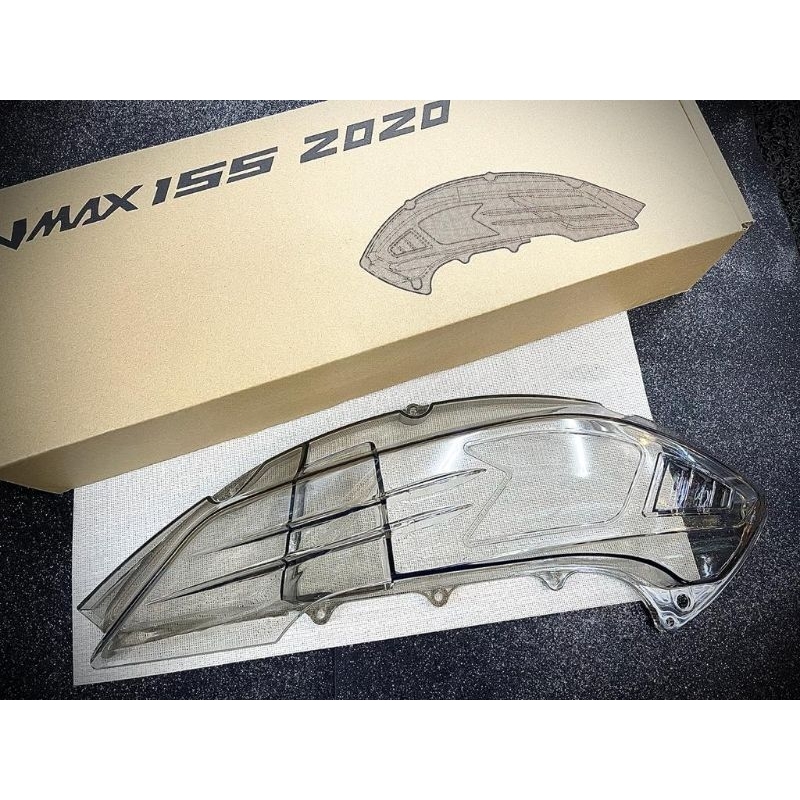 Yamaha NMAX 2020 NVX155 V2 AIR FILTER TRANSPARENT SMOKE COVER Shopee