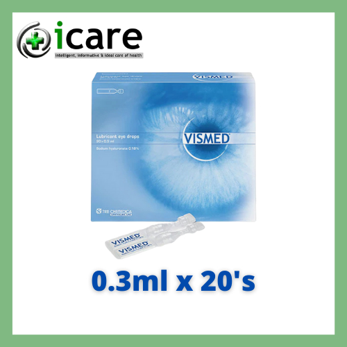 Vismed Lubricant Eye Drops Ml X S Exp Date Shopee