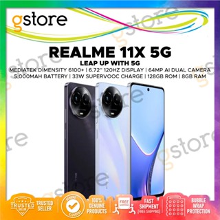 Malaysia Set Realme 12X 5G 256GB 8GB Realme 11X 5G 128GB 8GB