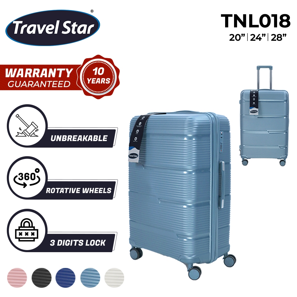 10 YEARS UNBREAKABLE WARRANTY Travel Star TNL018 Signature