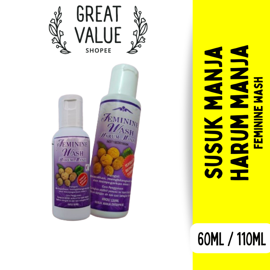 Feminine Wash Harum Manja Pencuci Wanita Susuk Manja Penjagaan Miss