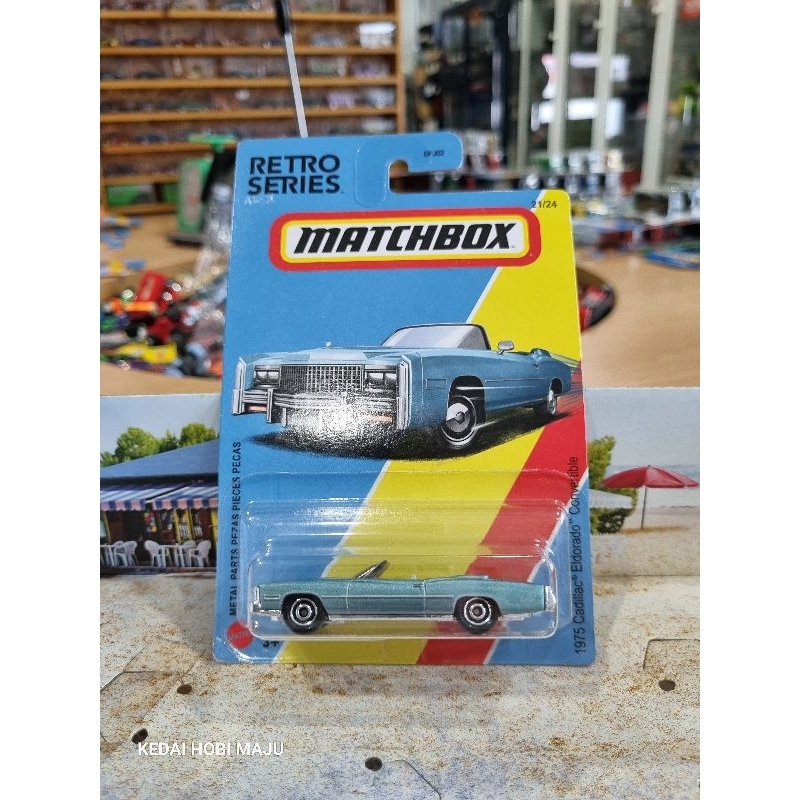 V Matchbox Cadillac Eldorado Convertible Shopee Malaysia