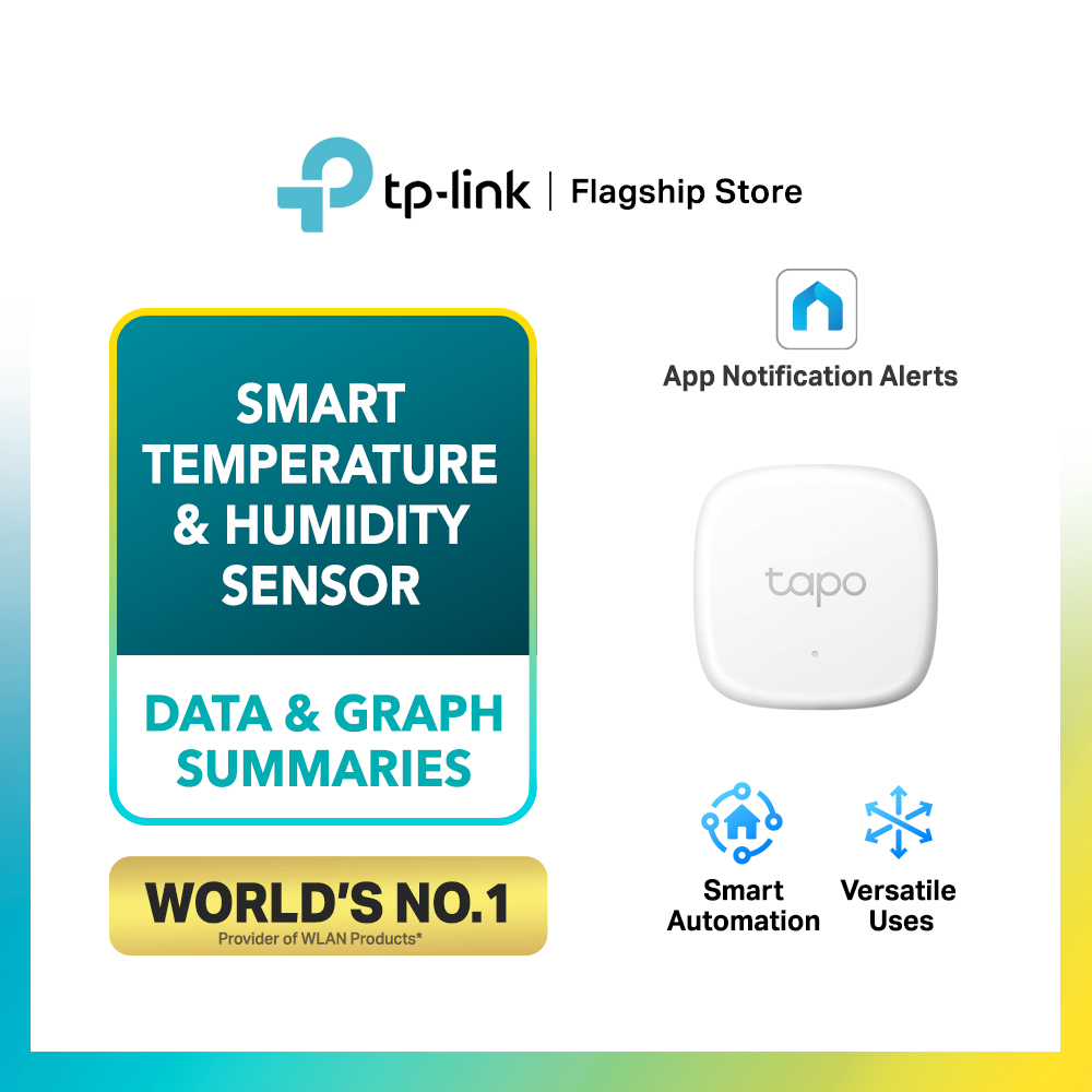 Tp Link Smart Temperature Humidity Monitor Tapo T T Shopee