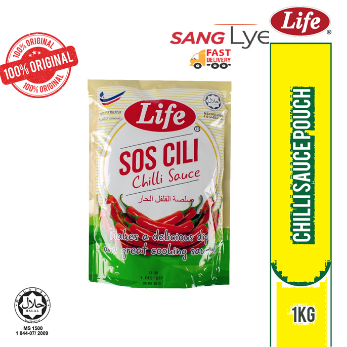 Sos Cili Life Paket 1kg Life Chilli Sauce Pouch 1kg Shopee Malaysia