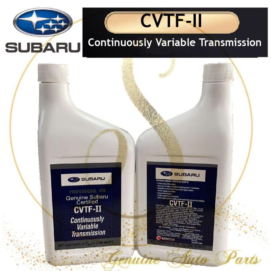 Subaru ATF CVT 1L Subaru XV GP7 GT7 Forester SJ5 Lineartronic Auto