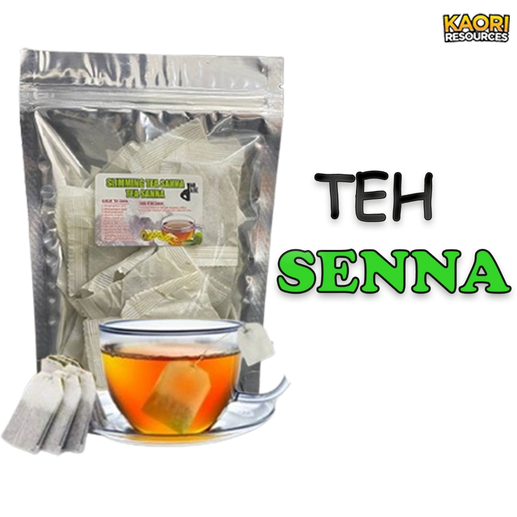 Uncang Teh Senna Original Daun Senna Teh Detox Cuci Perut