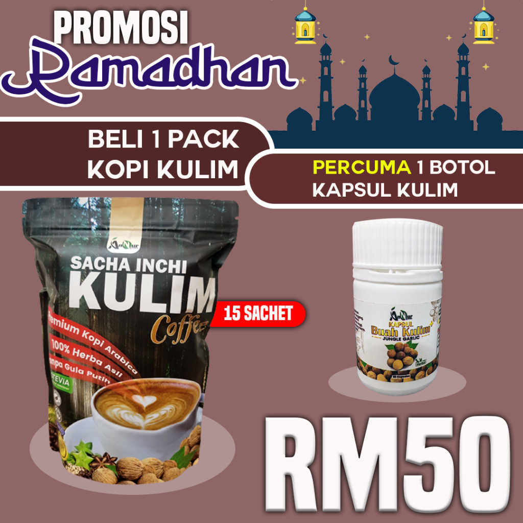 KOPI KULIM SACHA INCHI FREE KAPSUL BUAH KULIM Shopee Malaysia