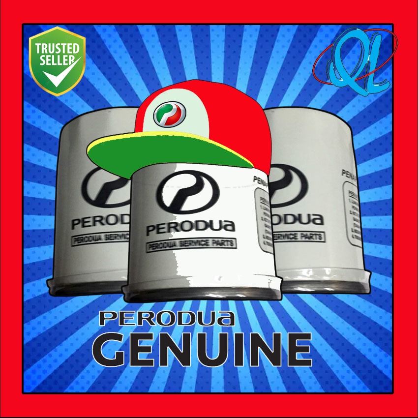 Perodua Original Oil Filter Kancil Kelisa Kenari Viva Kembara