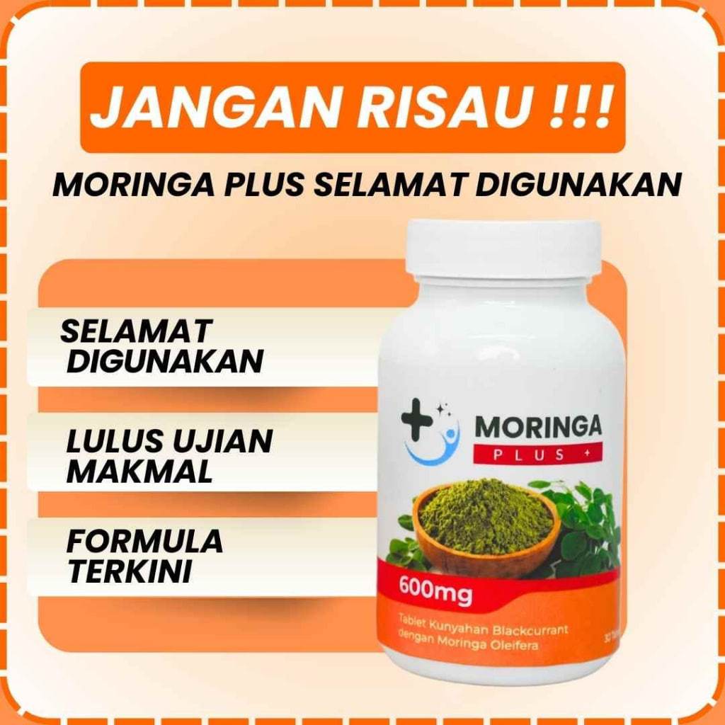 Moringa Plus Capsule Penawar Kencing Manis Kolestrol Darah Tinggi