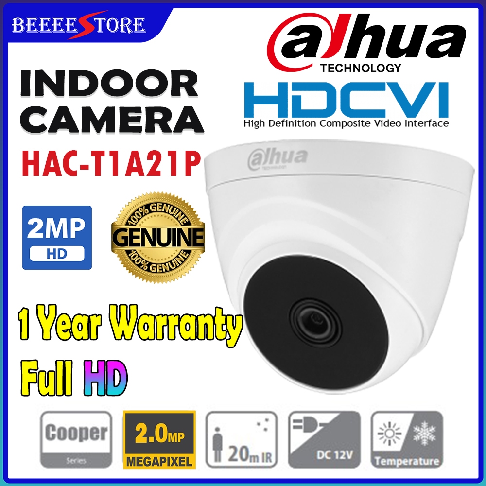 Ready Stock Dahua Dh Hac T A P Mp P Ir Hdcvi Dome Camera