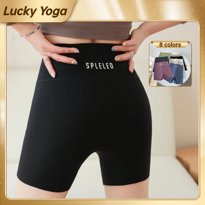 Ready Stock Plus Size Pants Leggings Women Sports Shorts Yoga Pants