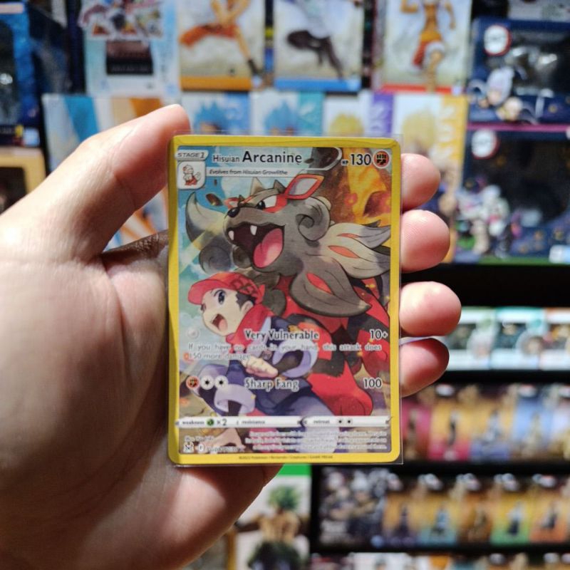 Original Pokemon Tcg Ss Lost Origin Hisuian Arcanine Tg Tg Art