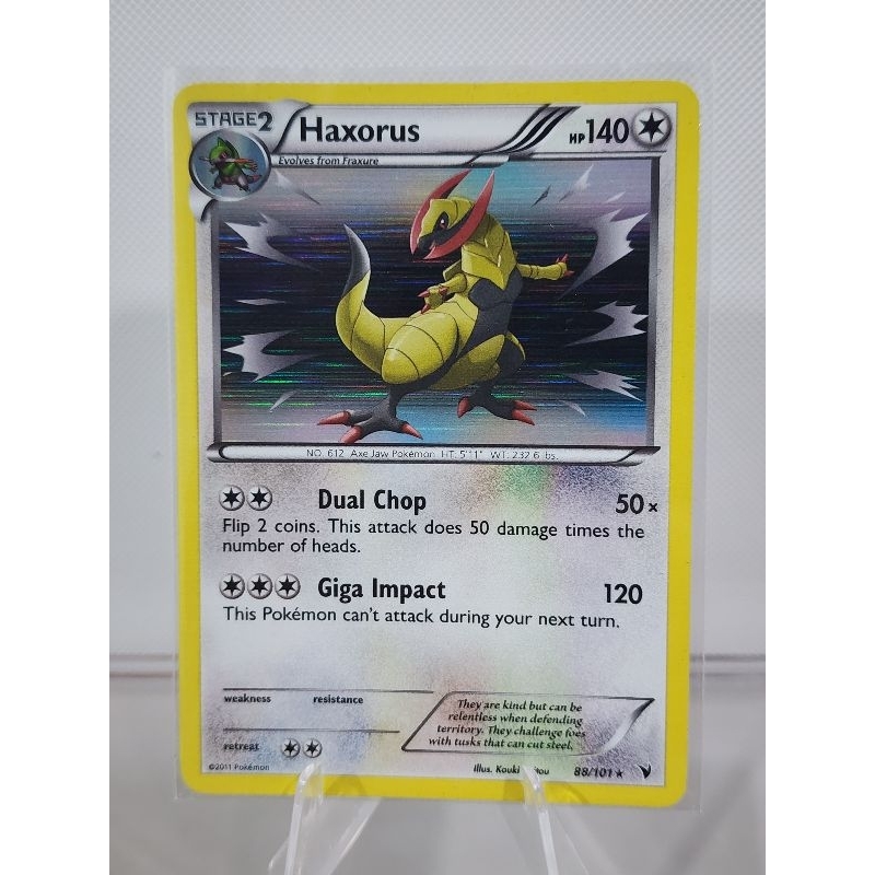 Haxorus Card Rare Holo Shopee Malaysia