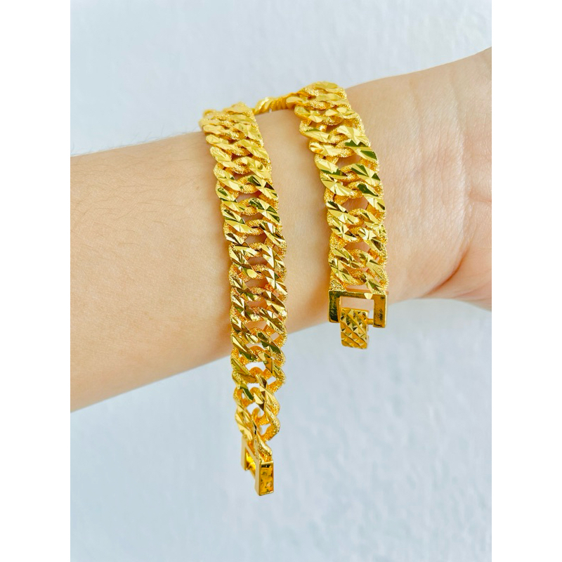 EMAS BANGKOK GELANG TANGAN LIPAN KAIT 2 LEBAR 1 2CM Shopee Malaysia