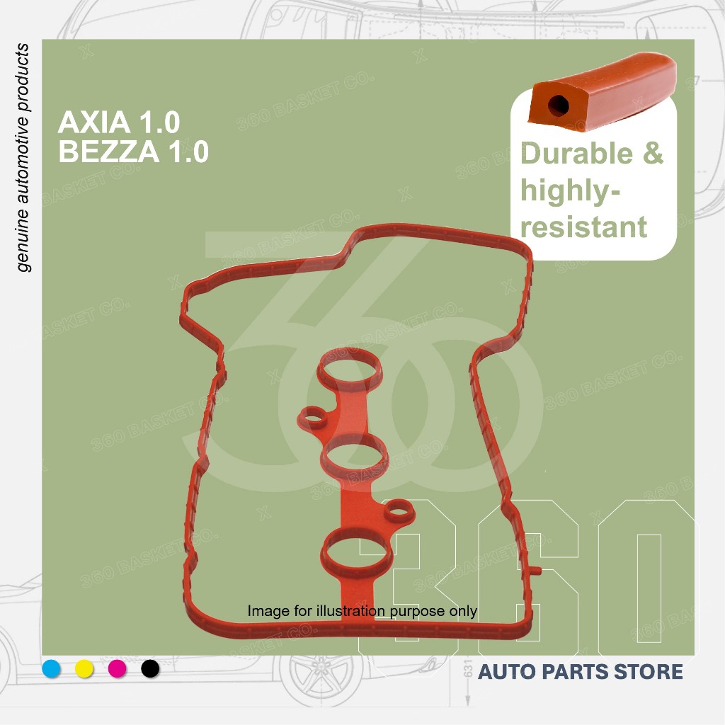 VALVE COVER GASKET SILICONE CYLINDER HEAD COVER FOR PERODUA AXIA