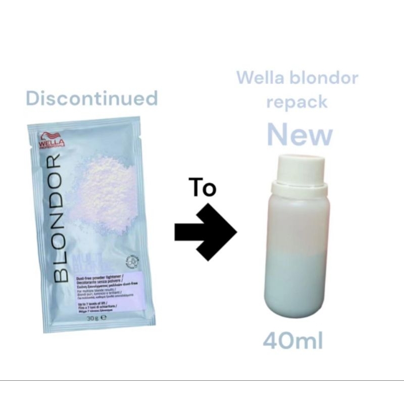 Wella Professional Blondor Multi Blonde Bleaching Powder 30g Shopee